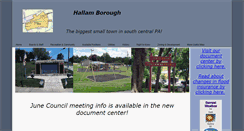 Desktop Screenshot of hallamborough.com